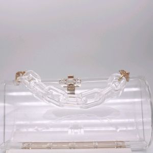 *NEW* Lucite Clear Crossbody Bag